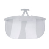 塑膠微笑透明口罩 飯店餐飲食堂廚師服務員 衛生防飛沫 10只裝