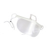 耐用餐飲透明防霧口罩（20只裝）餐廳服務生口罩 食堂衛生口罩 廚房廚師口罩 12364 - 透明尺寸：14*10.5cm