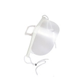 耐用餐飲透明防霧口罩（20只裝）餐廳服務生口罩 食堂衛生口罩 廚房廚師口罩 12364 - 透明尺寸：14*10.5cm