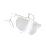 耐用餐飲透明防霧口罩（20只裝）餐廳服務生口罩 食堂衛生口罩 廚房廚師口罩 12364 - 透明尺寸：14*10.5cm