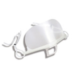 耐用餐飲透明防霧口罩（20只裝）餐廳服務生口罩 食堂衛生口罩 廚房廚師口罩 12364 - 透明尺寸：14*10.5cm