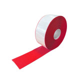 重型反光劃線膠帶（紅） 抗磨反光警示膠帶 重型反光耐磨膠帶10cm×20m 12376 - 紅色10cm*20m