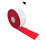 重型反光劃線膠帶（紅） 抗磨反光警示膠帶 重型反光耐磨膠帶10cm×20m 12376 - 紅色10cm*20m