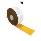 重型型反光劃線膠帶（黃） 加厚反光劃線膠帶 反光地面劃線膠帶10cm×20m 12377 - 黃色10cm*20m