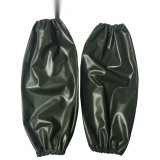 防水防油套袖 加厚PVC袖套 廚房耐油污套袖 清潔防護套袖（3雙裝）綠色 12452 - 綠色40cm*25CM