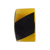 建築安全樓層警示帶（黃/黑）19cmx150m（兩卷裝） 黑黃樓層帶 踢腳隔離帶 樓層警示隔離帶 12475 - 黃黑19cmx150m