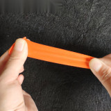 麻點防滑乳膠手指套（600隻裝）M 橘色 勞保印刷業手指套 無粉塵乳膠手指套 勞防用品 12512 - 橘色M