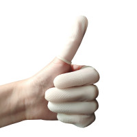 麻點防滑乳膠手指套(600只裝)S 白色 無塵電子元件車間勞保指套 防滑防水 銀行數錢手指套 12514 - 乳白色S 麻點防滑乳膠手指套(600只裝)S 白色 無塵電子元件車間勞保指套 防滑防水 銀行數錢手指套 12514 - 乳白色S