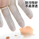 乳膠手指套 1000只裝一次性勞保防滑指套 白色 均碼 12517 - 白色均碼