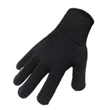 防割手套 黑色均碼 抗刮傷保全手套 安全防割手套 戰術手套 安保執勤防刀割手套 12686 - 黑色均碼