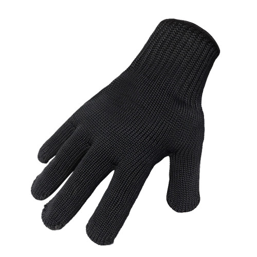 防割手套 黑色均碼 抗刮傷保全手套 安全防割手套 戰術手套 安保執勤防刀割手套 12686 - 黑色均碼