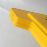 A字告示牌 加大加厚人字警示牌塑膠指示牌 30*68cm 危險請勿靠近 12854 - 黃底黑字31x21x62cm