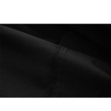 廚師工作服（2件裝）L 黑色廚師服 廚師短袖上衣 夏季短袖全棉廚師服 飯店飯店食堂廚師服 12419 - 黑色L