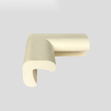 經濟型防撞護角（8個裝）象牙白色 桌角防撞護角 安全護角 11611-8 - 象牙白