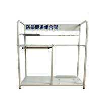 防暴器材放置架(空架)安防裝備存放架 地鐵車站防暴裝備擺放架 學校幼兒園反恐裝備存放架10062 - 本色110cm*40cm*115cm 防暴器材放置架(空架)安防裝備存放架 地鐵車站防暴裝備擺放架 學校幼兒園反恐裝備存放架10062 - 本色110cm*40cm*115cm