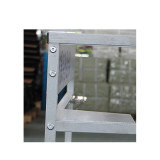 防暴器材放置架（空架）安防裝備存放架 地鐵車站防暴裝備擺放架 學校幼兒園反恐裝備存放架10062 - 本色110cm*40cm*115cm