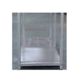 防暴器材放置架（空架）安防裝備存放架 地鐵車站防暴裝備擺放架 學校幼兒園反恐裝備存放架10062 - 本色110cm*40cm*115cm