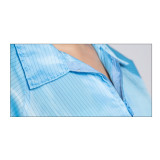 工作服訂製刺繡LOGO 前胸+後背 三色以內 10件起訂 可自訂 10829 - 三色標誌