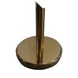 經濟型禮賓圍籬隔離柱（2支裝）金色 不含掛繩 飯店機場禮賓柱 金色禮賓圍籬柱 10089-2 - 鈦金950x320x51mm