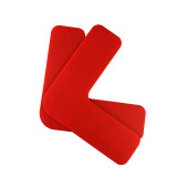 重載型5S管理地貼（L型）10片裝 紅色 6S定位標記地貼標識 工廠精益化管理地貼標識 10941 - 紅色53*41*2.5cm