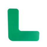 重載型5S管理地貼（L型）10片裝 綠色 工廠車間L型定位地貼 工廠5S管理定位標識貼 10943 - 綠色50*150*150mm