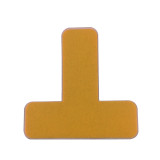 重型型5S管理地貼（T型）10片裝 紅色 工廠5S運動管理地貼標識 車間地面區域定位標貼 10945 - 紅色50*150*150mm