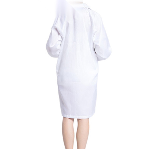 大褂 M 白色 適合身高160-165cm 導電纖維大褂 服 10959 - 白色M