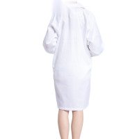 大褂 導電纖維 電子廠車間訪客 勞保用品 白色適合身高170-175cm 10961 - 白色XL