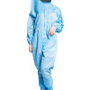 連身衣 導電纖維無塵淨化潔淨工作服帶帽 工廠車間 L碼藍色適合身高165cm至170cm 10954 - 藍色L
