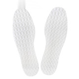 拋棄式鞋墊 拋棄型透氣訓練加厚木漿男女吸汗腳墊 44碼 50雙裝 11141-44 - 白色44碼