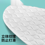 拋棄式鞋墊 拋棄型透氣訓練加厚木漿男女吸汗腳墊 45碼 50雙裝 11141-45 - 白色45碼