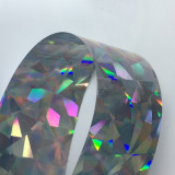 驅鳥彩帶（5卷裝）農業園林機場防鳥驅鳥趕鳥彩帶 閃光驅鳥帶 4.8cm×80m 鐳射銀 11163 - 鐳射4.8cm*80m