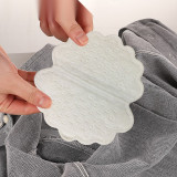 一次性腋下吸汗貼（40片裝）夏季腋下止汗貼 腋窩超薄透氣吸汗貼 通用型腋下吸汗貼紙 夏季用品 11175 - 白色12.6*11.6cm