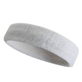 安全帽吸汗頭帶 夏季戶外高溫作業防汗帶 棉質頭箍束髮帶止汗帶 10條裝白色 11177 - 白色18*5.5cm