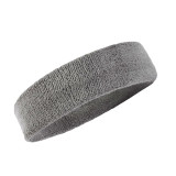 安全帽吸汗頭帶 夏季戶外高溫作業防汗帶 棉質頭箍束髮帶止汗帶 10條裝灰色 11179 - 灰色18*5.5cm