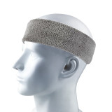 安全帽吸汗頭帶 夏季戶外高溫作業防汗帶 棉質頭箍束髮帶止汗帶 10條裝灰色 11179 - 灰色18*5.5cm