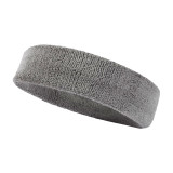 安全帽吸汗頭帶 夏季戶外高溫作業防汗帶 棉質頭箍束髮帶止汗帶 10條裝灰色 11179 - 灰色18*5.5cm