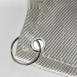 訂製可懸吊式電焊防火毯（3m?起訂）扣眼款電焊防火毯 附銅扣眼電焊毯 阻燃電焊毯 10884 - 乳白色厚1mm