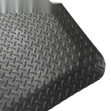 工業警示防滑地墊 加厚耐壓耐磨發泡PVC腳墊 90×150cm黑色 10950 - 黑色90cm*150cm 厚12.5mm