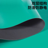 可訂製PVC耐磨桌墊 環保防靜電台墊 綠色 3平方訂購 寬幅≤1.2m 10981 - 綠色厚度2mm 寬度≤1.2m