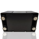 磁吸壁掛式伸縮隔離帶（5m）強磁款壁掛警戒帶 磁性壁掛式伸縮帶頭 收銀台壁掛式伸縮帶 10986 - 黑14.5*9.5cm