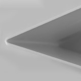 亞克力V型識別（手提式滅火器）V字型滅火器標識 三角形立體消防標識 23×30cm 10989 - 紅/白230mm*300mm*2mm