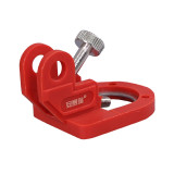 多功能斷路器鎖 電氣開關安全鎖具 斷路器安全鎖具 工業開關安全鎖具 LOTO上鎖掛牌 11146 - 紅色4.7*3.5*1cm