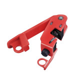 中小型斷路器鎖 電氣開關安全鎖具 斷路器安全鎖具 工業開關安全鎖具 LOTO上鎖掛牌 11147 - 紅色83x23x21mm