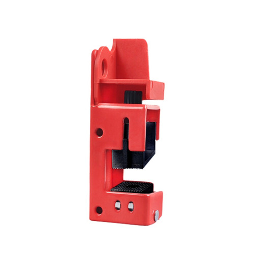 中小型斷路器鎖 電氣開關安全鎖具 斷路器安全鎖具 工業開關安全鎖具 LOTO上鎖掛牌11148 - 紅色85x30x27mm