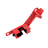 中小型斷路器鎖 電氣開關安全鎖具 斷路器安全鎖具 工業開關安全鎖具 LOTO上鎖掛牌11148 - 紅色85x30x27mm