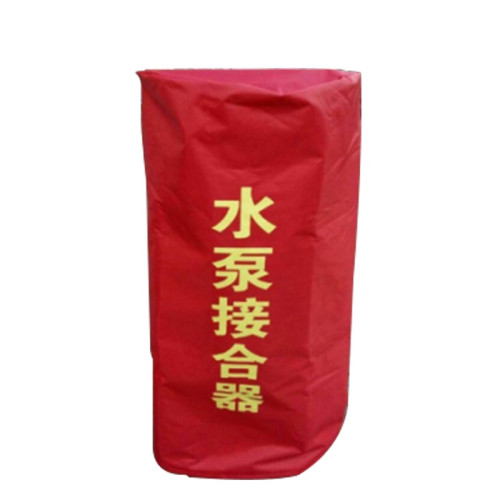 室外水泵浦接合器保護罩 加厚水泵浦接合器防凍罩保溫罩防雨保護套 消防器材保護罩 11188 - 紅色φ35*70cm