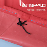 推車式滅火器保護罩 滅火器保溫罩防曬罩 35KG乾式粉紅推車滅火器保護罩 消防器材保護套 11190 - 紅色φ62*94cm