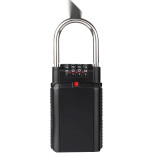 鑰匙密碼盒 懸掛式鑰匙密碼盒 合金密碼鑰匙收納盒 金屬鑰匙盒 鋅合金 黑色 170*65mm 11198 - 黑色170*65mm