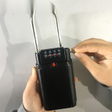 鑰匙密碼盒 懸掛式鑰匙密碼盒 合金密碼鑰匙收納盒 金屬鑰匙盒 鋅合金 黑色 170*65mm 11198 - 黑色170*65mm